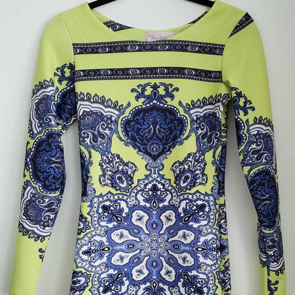 Printed Bodycon Dress